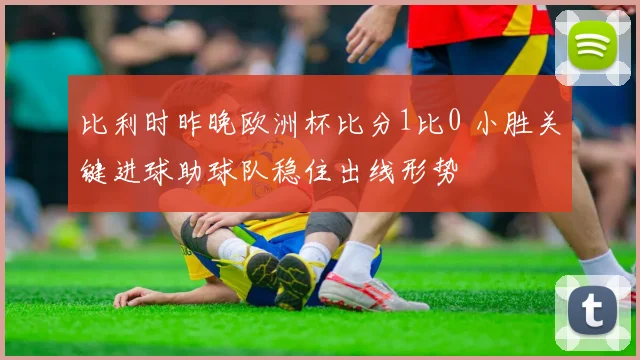 比利时昨晚欧洲杯比分1比0 小胜关键进球助球队稳住出线形势